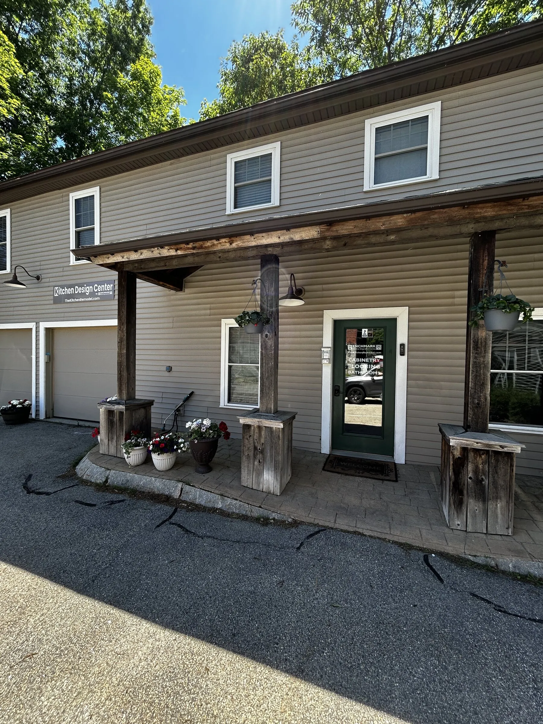 The Benchmark Home Improvements showroom at 103 Kent Place, Newmarket, NH 03857