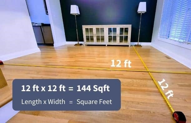 How to Calculate Square Footage of a new floor